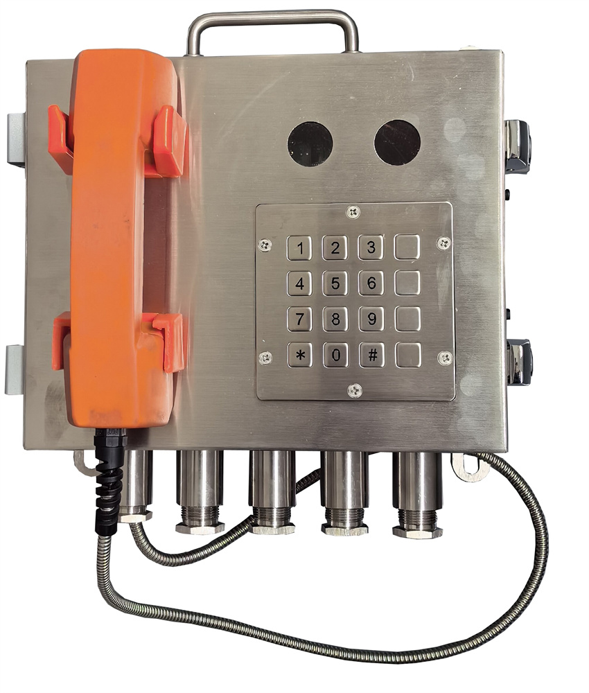 礦用本質安全型(可視)擴音對講話站